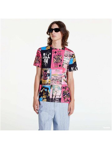 GUESS All Over Print T-shirt Pink