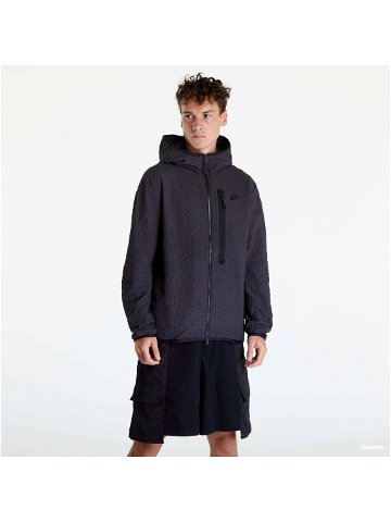 Nike Lined Woven Full-Zip Hooded Jacket Black