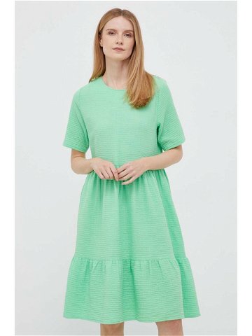 Šaty Rich & Royal zelená barva midi