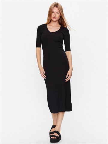 Calvin Klein Úpletové šaty K20K205752 Černá Slim Fit