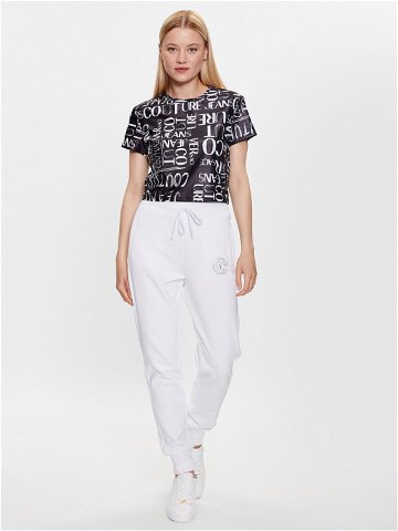 Versace Jeans Couture Teplákové kalhoty 74HAAY01 Bílá Regular Fit