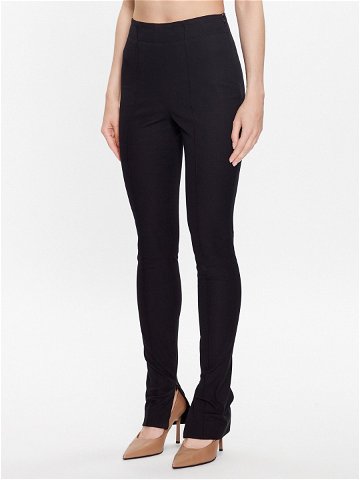 Calvin Klein Kalhoty z materiálu K20K205859 Černá Skinny Fit