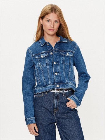 Tommy Jeans Jeansová bunda DW0DW16055 Modrá Slim Fit