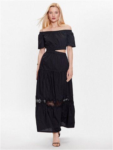 Liu Jo Letní šaty WA3081 T4853 Černá Regular Fit