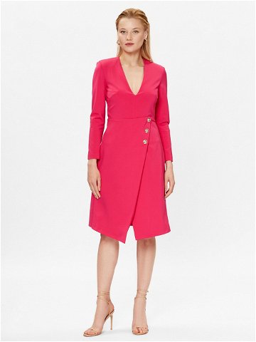 Pinko Každodenní šaty Angolare 100943 A0HM Růžová Regular Fit