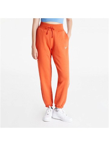 Nike Sportswear Phoenix Fleece Women s High-Waisted Oversized Sweatpants Mantra Orange Sail