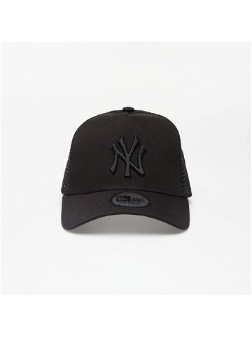 New Era Cap Clean Trucker New York Yankees Black Black