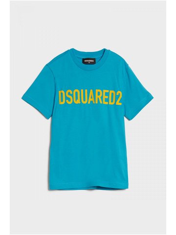 Tričko dsquared relax-eco t-shirt červená 6y