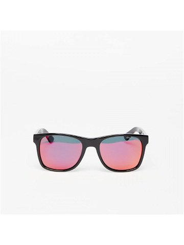 Horsefeathers Foster Sunglasses Gloss Black Mirror Red