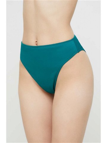 Plavkové kalhotky Hollister Co zelená barva