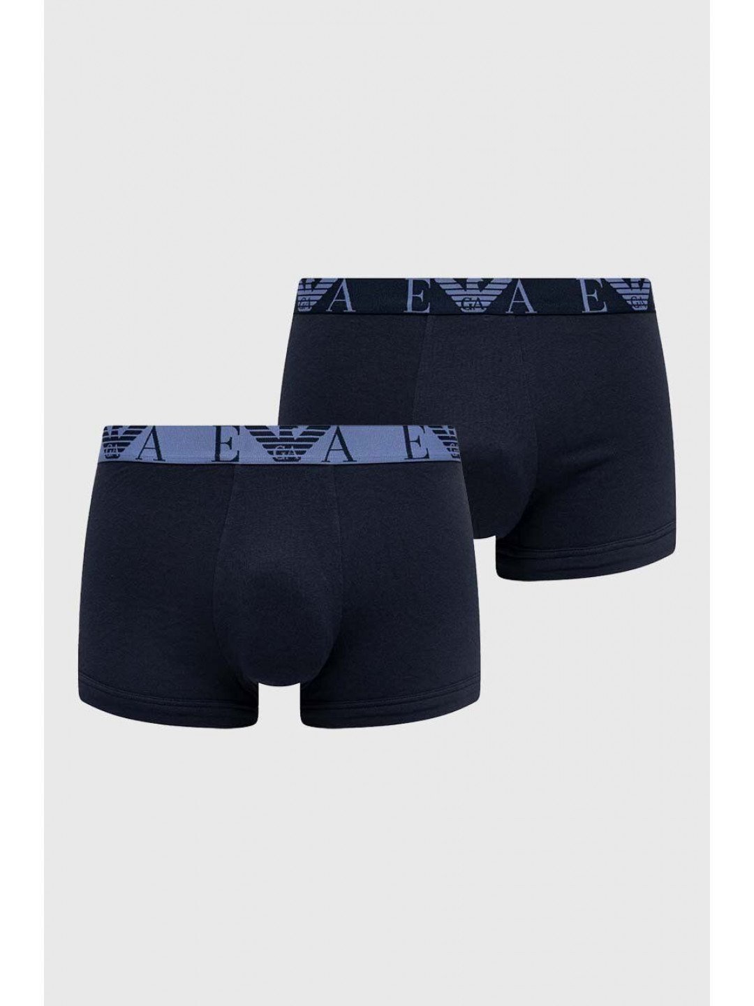 Boxerky Emporio Armani Underwear 3-pack pánské tmavomodrá barva