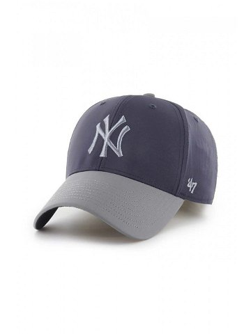 Kšiltovka 47brand MLB New York Yankees tmavomodrá barva s aplikací