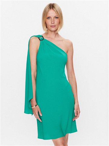 Lauren Ralph Lauren Koktejlové šaty 253903215003 Zelená Skinny Fit