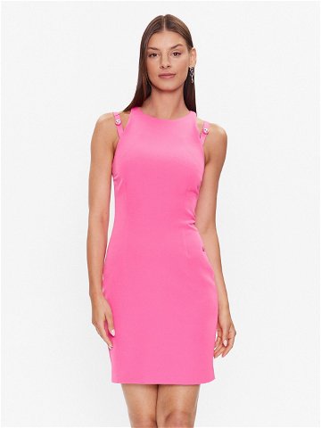 Chiara Ferragni Letní šaty 74CBO903 Růžová Slim Fit