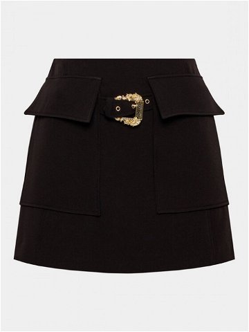Versace Jeans Couture Mini sukně 74HAE819 Černá Regular Fit