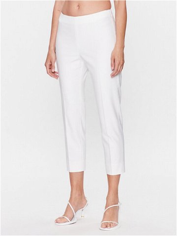 Peserico Kalhoty z materiálu PH4863J0 Bílá Regular Fit
