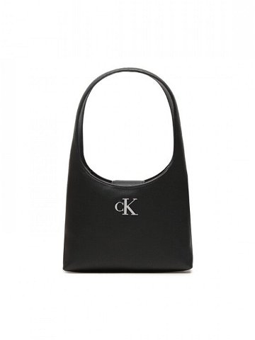 Calvin Klein Jeans Kabelka Minimal Monogram Shoulder Bag K60K610843 Černá