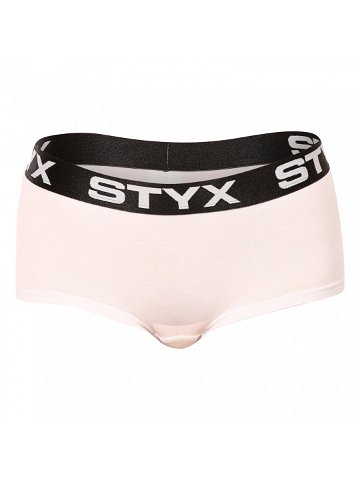 Dámské kalhotky Styx s nohavičkou bílé IN1061 M