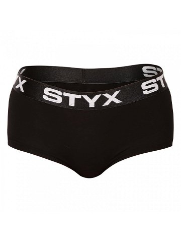 Dámské kalhotky Styx s nohavičkou černé IN960 S