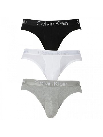 3PACK pánské slipy Calvin Klein vícebarevné NB2969A-UW5 XXL