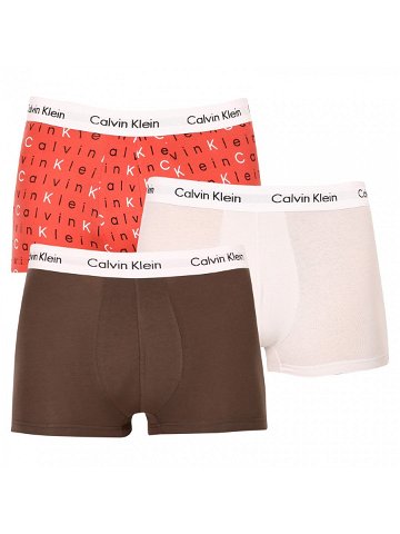 3PACK pánské boxerky Calvin Klein vícebarevné U2664G-CA5 L