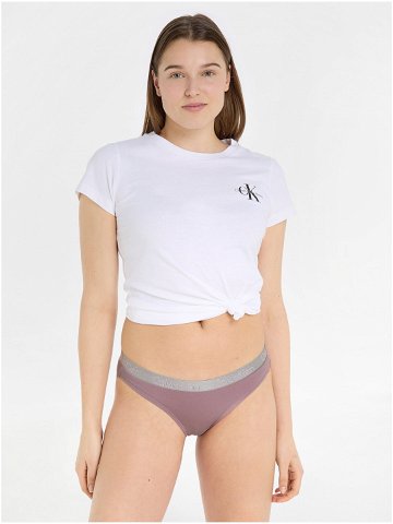 Starorůžové dámské kalhotky Calvin Klein Underwear