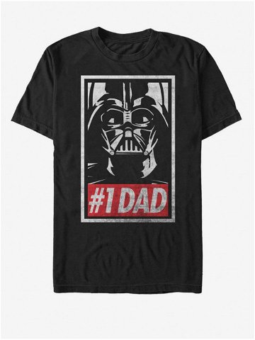 Černé unisex tričko ZOOT Fan Star Wars Obey Dad