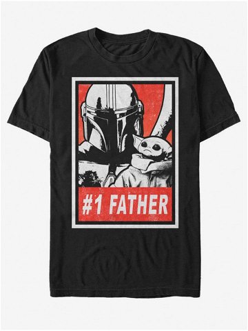 Černé unisex tričko ZOOT Fan Star Wars Galaxy Dad