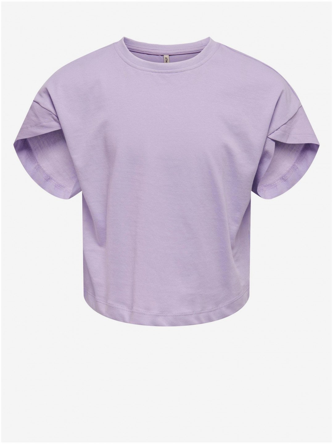 Světle fialové holčičí basic tričko ONLY Essa