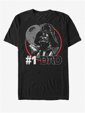 Černé unisex tričko ZOOT Fan Star Wars Best Dad