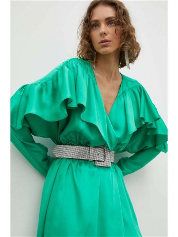 Šaty 2NDDAY Mavis zelená barva mini