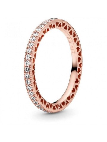 Pandora Luxusní bronzový prsten 180963CZ 54 mm
