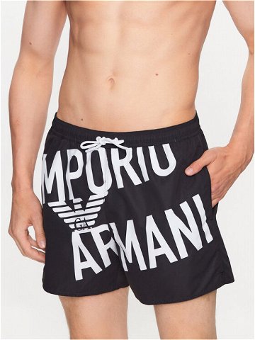 Emporio Armani Underwear Plavecké šortky 211740 3R424 21921 Černá Regular Fit