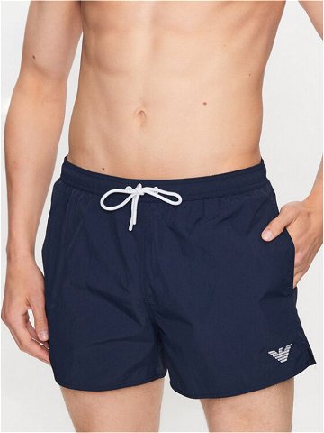 Emporio Armani Underwear Plavecké šortky 211756 3R422 06935 Tmavomodrá Regular Fit