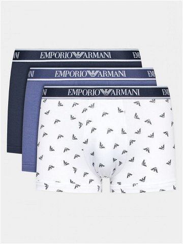 Emporio Armani Underwear Sada 3 kusů boxerek 111357 3R717 50636 Barevná