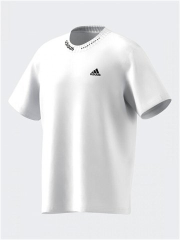 Adidas T-Shirt HY1285 Bílá Loose Fit
