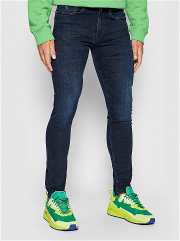 Calvin Klein Jeans Skinny Fit džíny J30J314625 Tmavomodrá Skinny Fit