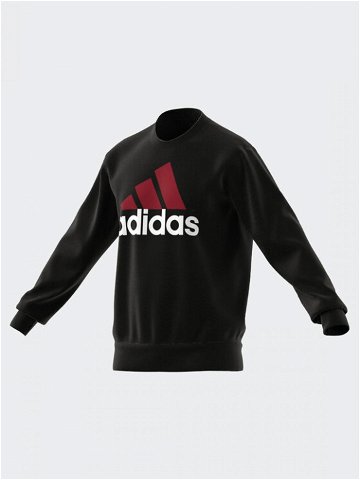 Adidas Mikina Essentials French Terry Big Logo Sweatshirt IJ8583 Černá Regular Fit