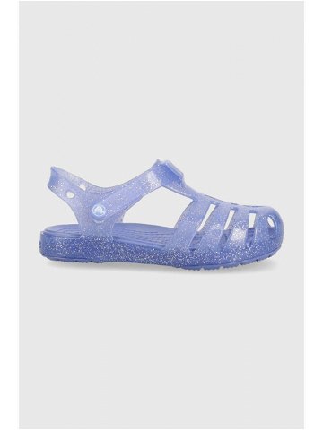 Dětské sandály Crocs CROCS ISABELLA SANDAL fialová barva