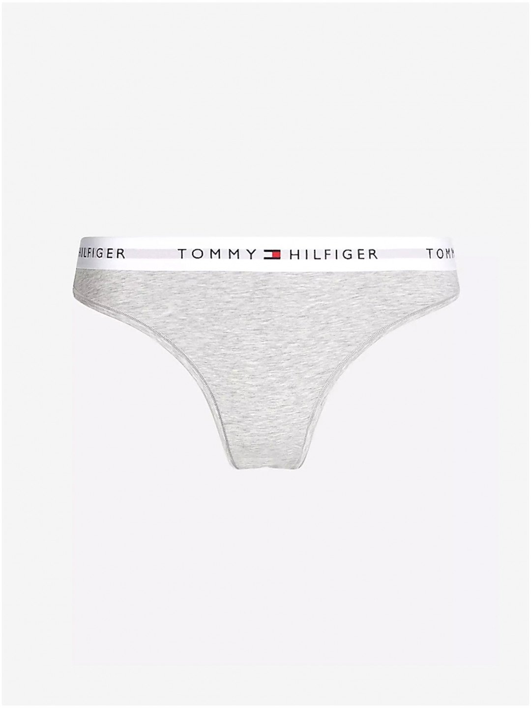 Světle šedé dámské žíhané kalhotky Tommy Hilfiger Underwear