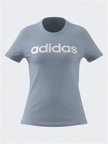 Adidas T-Shirt Essentials Slim Logo T-Shirt IM2832 Světle modrá Slim Fit