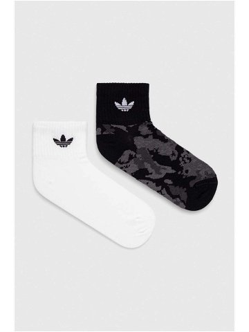 Ponožky adidas Originals černá barva