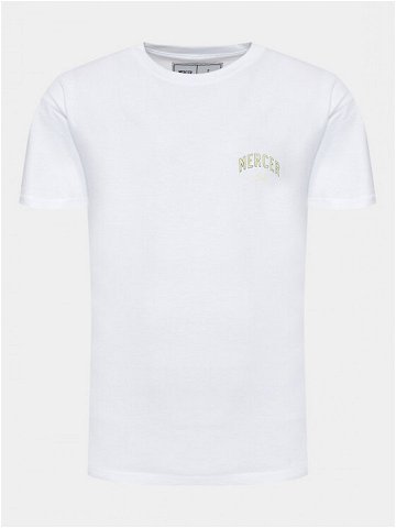Mercer Amsterdam T-Shirt Unisex The Rugby MEAP231020 Bílá Regular Fit