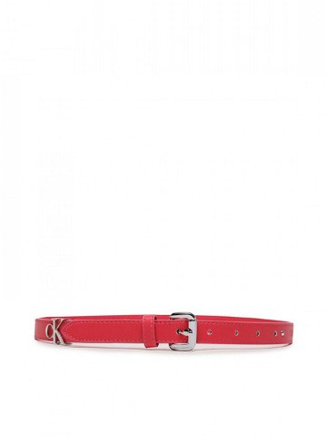 Calvin Klein Jeans Dětský pásek Monogram Logo Belt IU0IU00445 Růžová