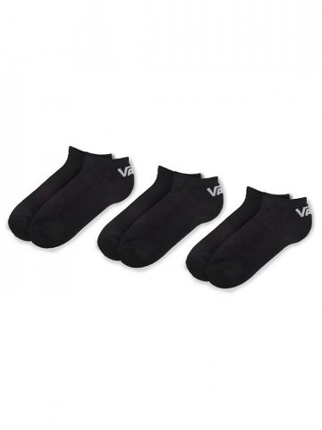 Vans Sada 3 párů dámských nízkých ponožek Classic Low VN000XS8BLK r 42 5 47 Černá