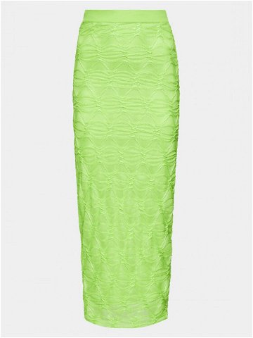 Gina Tricot Pouzdrová sukně 20044 Zelená Slim Fit