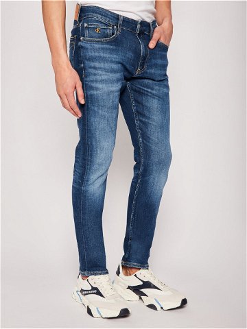 Calvin Klein Jeans Jeansy Slim Fit Da142 J30J315354 Tmavomodrá Slim Fit