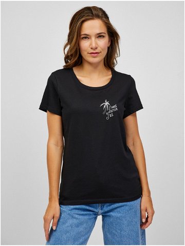 Černé dámské tričko ZOOT Original I need vitamin sea