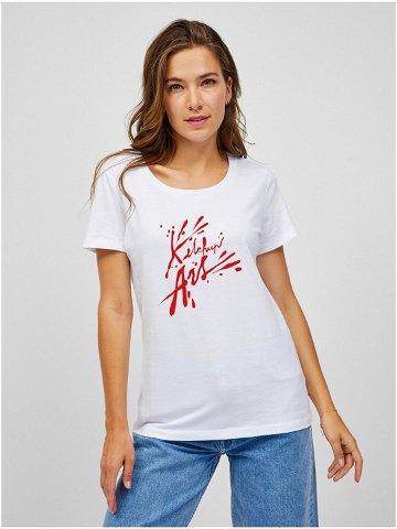 Bílé dámské tričko ZOOT Original Ketchup art