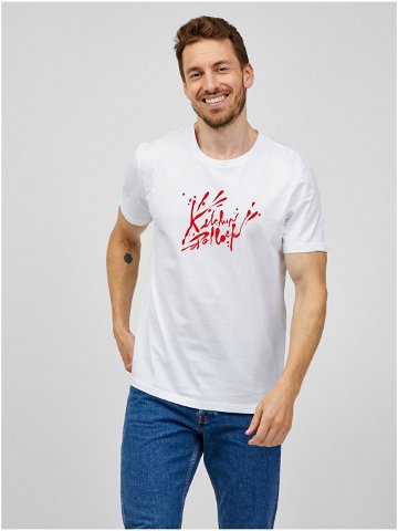 Bílé pánské tričko ZOOT Original Ketchup art